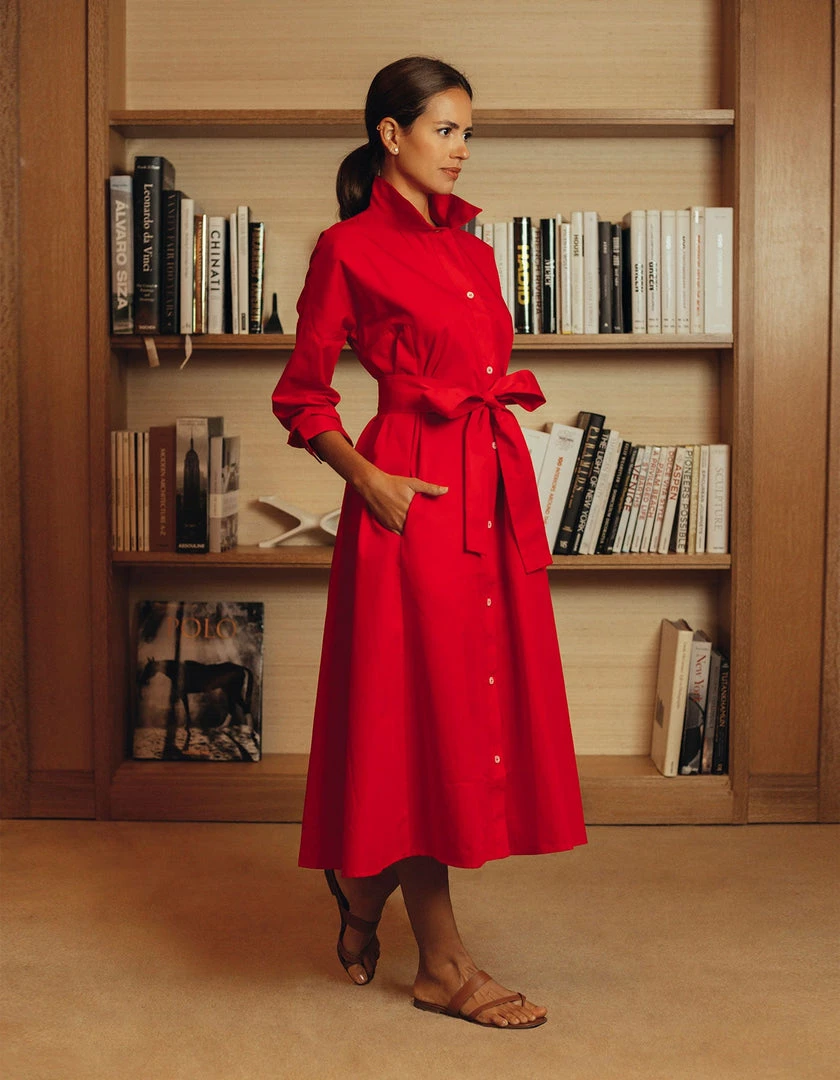 Daphne Wilde Stella In Red Cotton WHAT'S HOT 5 Daphne Wilde Stella In Red Cotton WHAT'S HOT