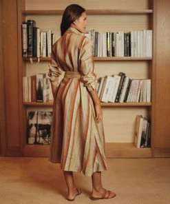 Daphne Wilde WHAT'S HOT Stella In Colorful Striped Linen