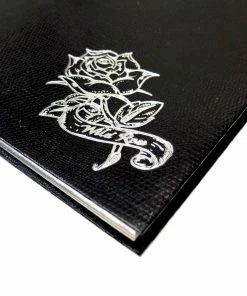 Sloane Stationery Tattoo Notebook - Wild Rose