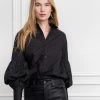 The Shirt By Rochelle Behrens The Molly Shirt, Black