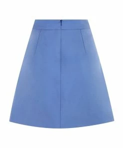 Valle & Vik WHAT'S HOT The Mini-A Skirt | Sapphire Blue