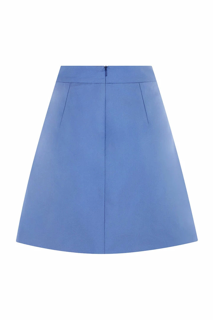 Valle & Vik WHAT'S HOT The Mini-A Skirt | Sapphire Blue 4 Valle & Vik WHAT'S HOT The Mini-A Skirt | Sapphire Blue