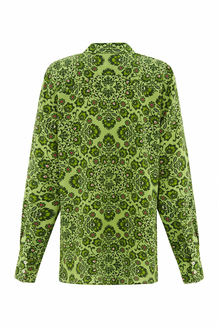 Valle & Vik WHAT'S HOT The Power Shirt | Ville Blomst Lime 6 Valle & Vik WHAT'S HOT The Power Shirt | Ville Blomst Lime