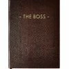Sloane Stationery THE BOSS - A5 NOTEBOOK Chocolate Stationery & Home