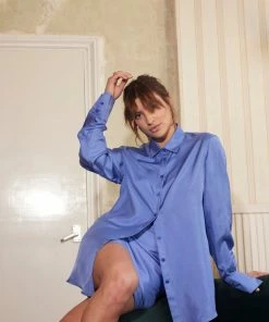 Valle & Vik WHAT'S HOT The Mini-A Skirt | Sapphire Blue 9 Valle & Vik WHAT'S HOT The Mini-A Skirt | Sapphire Blue