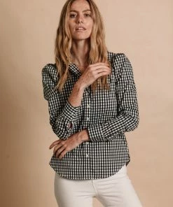 The Shirt By Rochelle Behrens The Puff Shoulder Shirt