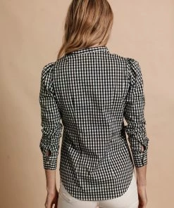 The Shirt By Rochelle Behrens The Puff Shoulder Shirt