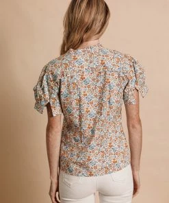 The Shirt By Rochelle Behrens The Short Sleeve Ruffled Shirt