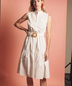 The Shirt By Rochelle Behrens The Sleeveless Camelot Dress