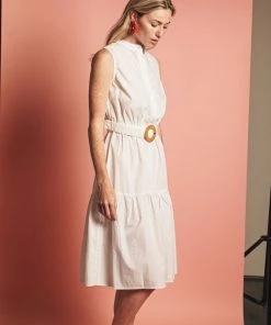 The Shirt By Rochelle Behrens The Sleeveless Camelot Dress