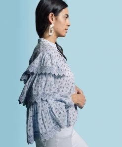 The Shirt By Rochelle Behrens The Tiered Sleeve Shirt 7 The Shirt By Rochelle Behrens The Tiered Sleeve Shirt