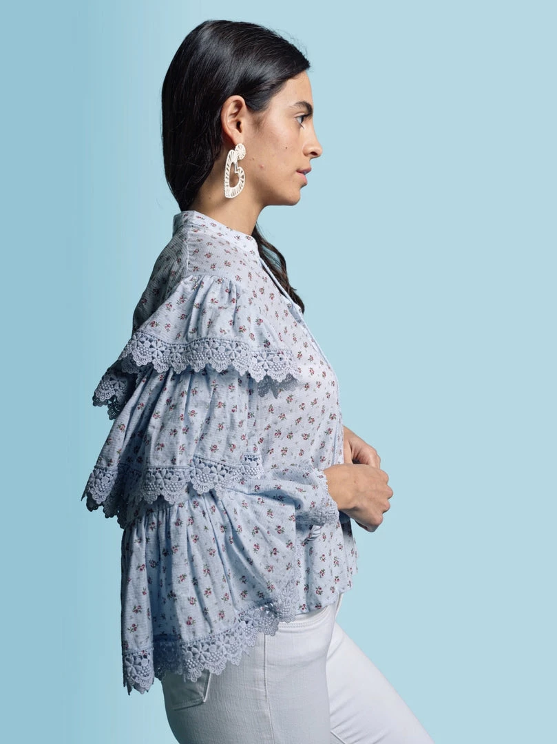 The Shirt By Rochelle Behrens The Tiered Sleeve Shirt 5 The Shirt By Rochelle Behrens The Tiered Sleeve Shirt