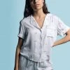 The Shirt By Rochelle Behrens The Short Sleeve + Shorts Pajama Set