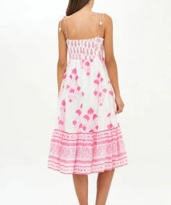 OLIPHANT Tie Strap Midi- Jaipur Pink