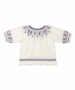 The Coast Brand Tokeneke Top - Mint/Light Violet/Navy WHAT'S HOT