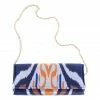 Larkin Lane Newton Silk Ikat Cassie Clutch