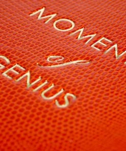 Sloane Stationery Moments Of Genius Notepad - Orange Stationery & Home
