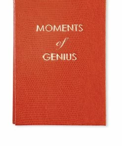 Sloane Stationery Moments Of Genius Notepad - Orange Stationery & Home