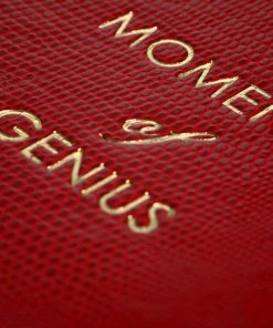 Sloane Stationery Hostess Gifts Moments Of Genius Notepad - Red