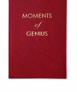 Sloane Stationery Hostess Gifts Moments Of Genius Notepad - Red