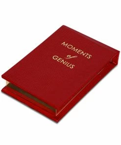 Sloane Stationery Hostess Gifts Moments Of Genius Notepad - Red