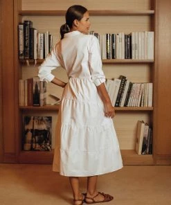 Daphne Wilde Giovanna In White Cotton