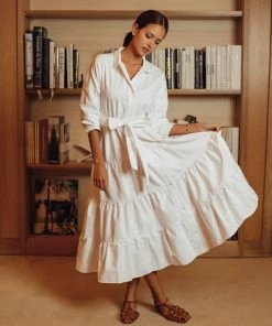 Daphne Wilde Giovanna In White Cotton