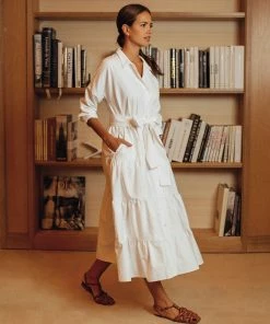 Daphne Wilde Giovanna In White Cotton