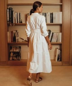 Daphne Wilde Giovanna In White Cotton