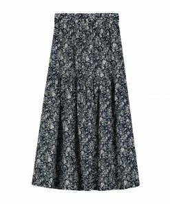 Nina Blanc CLOTHING THE NAVY LAUREN SKIRT