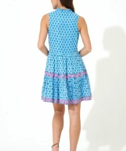 OLIPHANT Yoke Dress- Fern Blue 9 OLIPHANT Yoke Dress- Fern Blue