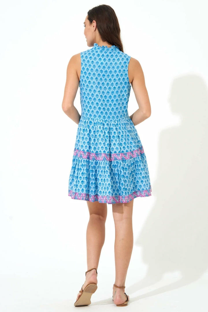 OLIPHANT Yoke Dress- Fern Blue 6 OLIPHANT Yoke Dress- Fern Blue