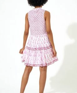 OLIPHANT Yoke Dress- Tulip Pink 7 OLIPHANT Yoke Dress- Tulip Pink