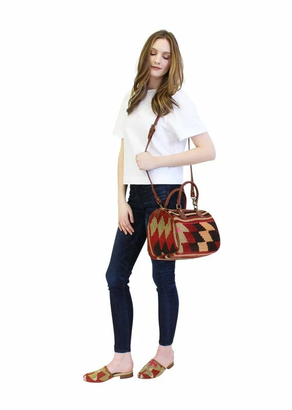 Artemis Design Co. Kilim Handbag - Baby Duffle 6 Artemis Design Co. Kilim Handbag - Baby Duffle