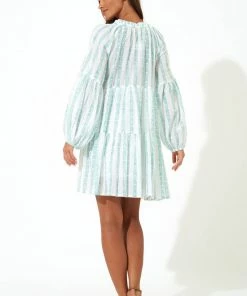 OLIPHANT Balloon Sleeve Short- Archer Green