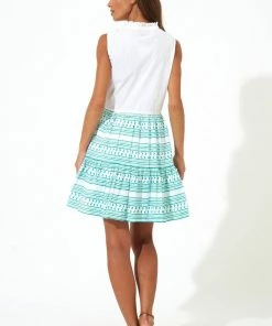 OLIPHANT Yoke Dress- Archer Green