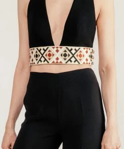 RosewaterHouse Kaveh Straight Leg Pant - Black CLOTHING