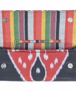 Larkin Lane WHAT'S HOT Athens Silk Ikat Cassie Clutch