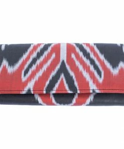 Larkin Lane WHAT'S HOT Athens Silk Ikat Cassie Clutch