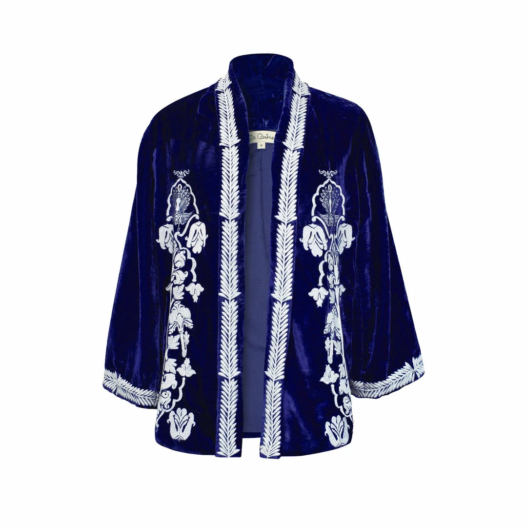 De Castro Kimono Jacket Royal Blue 3 De Castro Kimono Jacket Royal Blue