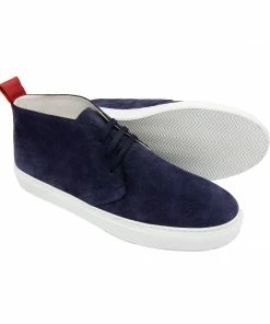 Del Toro Men's Navy Suede Chukka Sneaker WHAT'S HOT