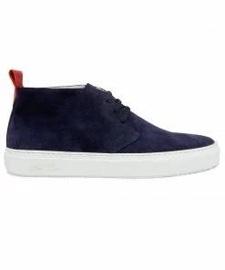 Del Toro Men's Navy Suede Chukka Sneaker WHAT'S HOT