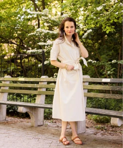 Daphne Wilde The Brent, Cream Cotton