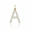 Briony Raymond Confetti Diamond Letter Pendant