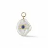 Couplet Les Perles Sapphire Baroque Pearl Earring Charm ACCESSORIES