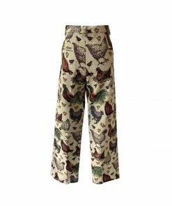 De Castro Grange Print Trousers