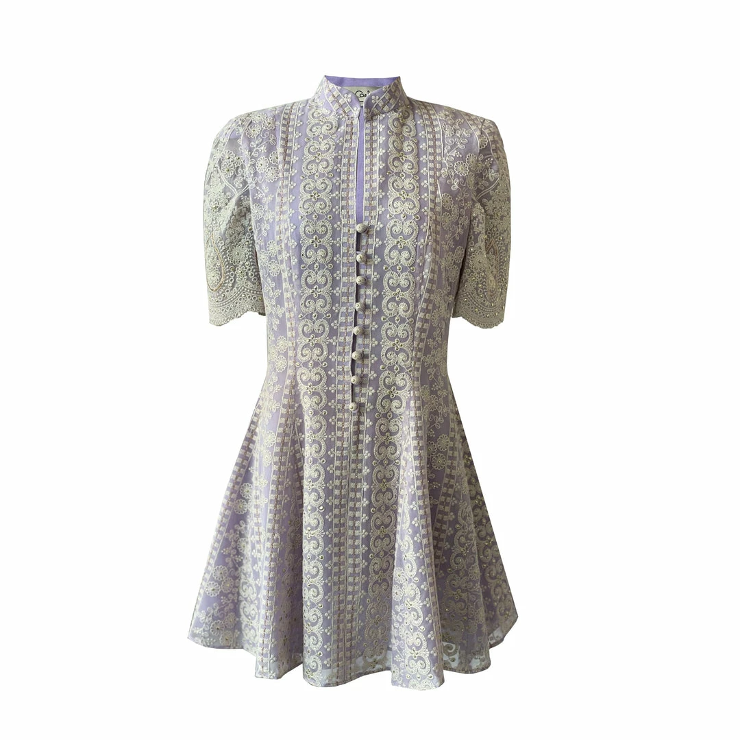 De Castro Lila Chikan Dress 4 De Castro Lila Chikan Dress