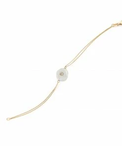 Couplet ACCESSORIES Les Perles Double Chain Diamond Bracelet