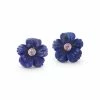 Couplet Flex Fleurs Pink Sapphire Earrings