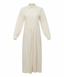 Daphne Wilde The Lulu In Cream Flannel